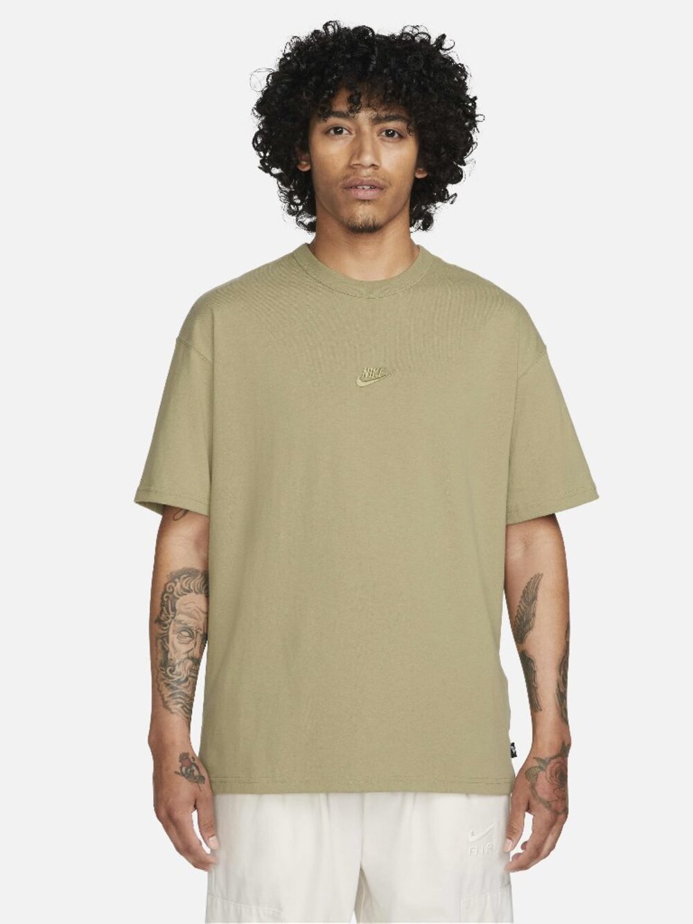Nike Men's Sportswear Premium Essentials T-Shirt - Beige
